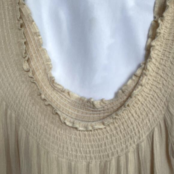 Alter'd Altered State size Small women's top Ivory lace 3/4 sleeve - Picture 7 of 11